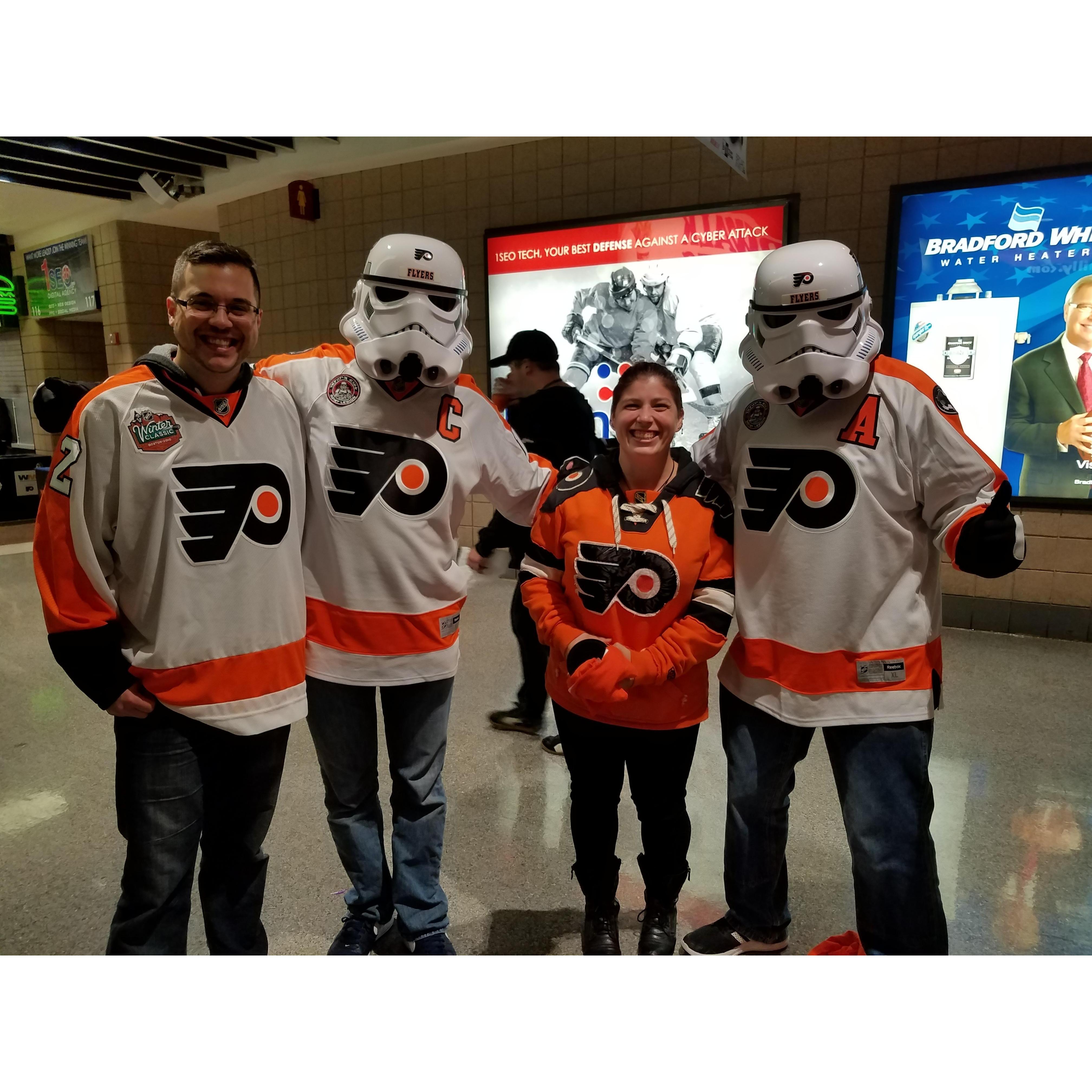 Thankfully we were the fans they were looking for!
