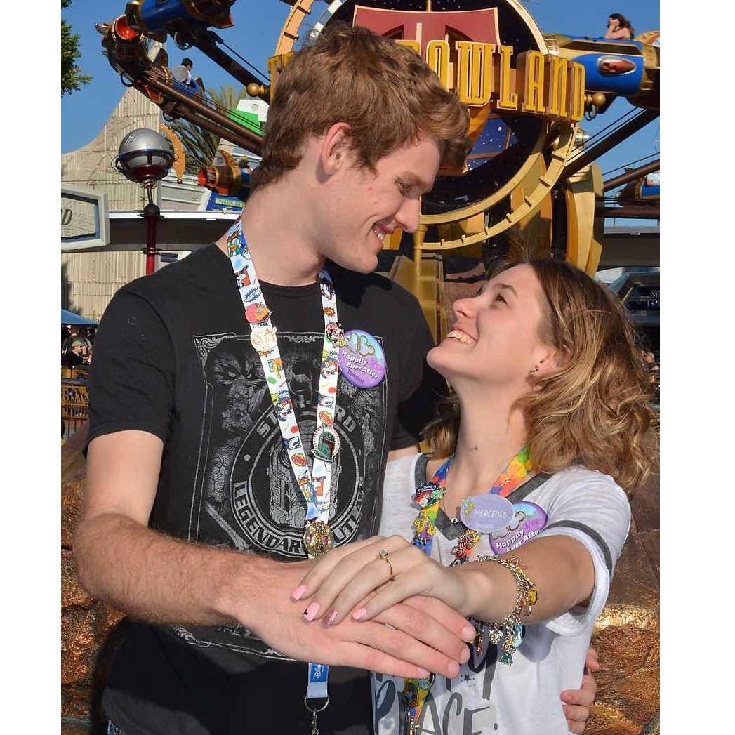 Mercedes' Birthday Trip to Disneyland and surprise Engagement! - March 2018