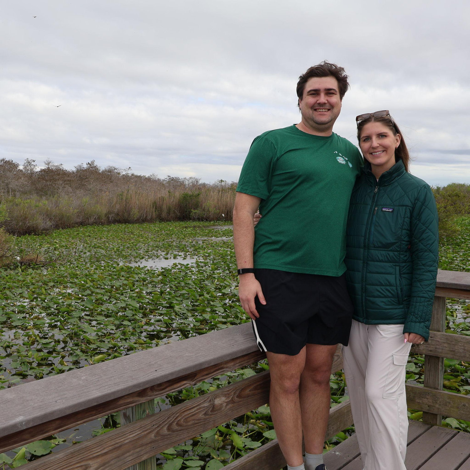 We escaped the cold Michigan winter to the Everglades