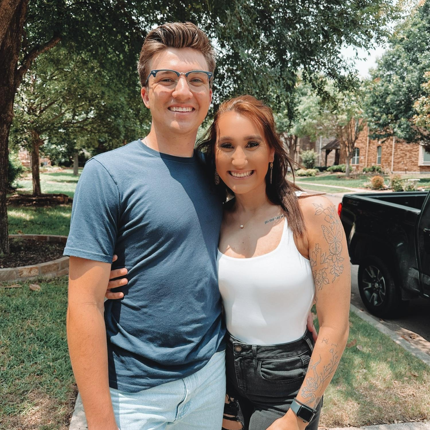 Our very first photo together!