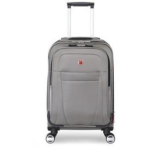 SWISSGEAR - SwissGear Zurich 20" Pilot Case Carry On Suitcase - Pewter