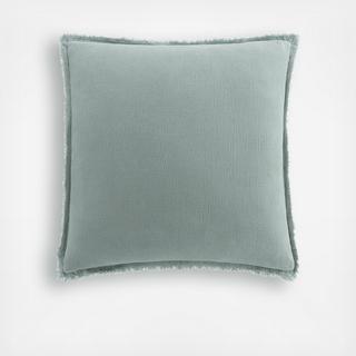 Reese Washed Chenille Euro Sham