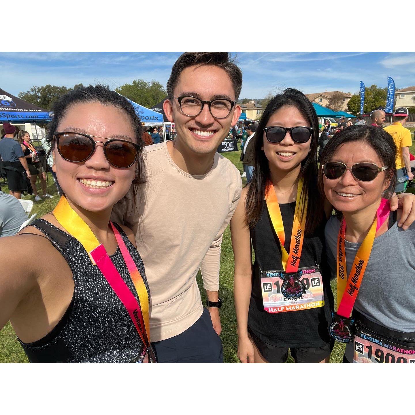 Ventura half marathon!