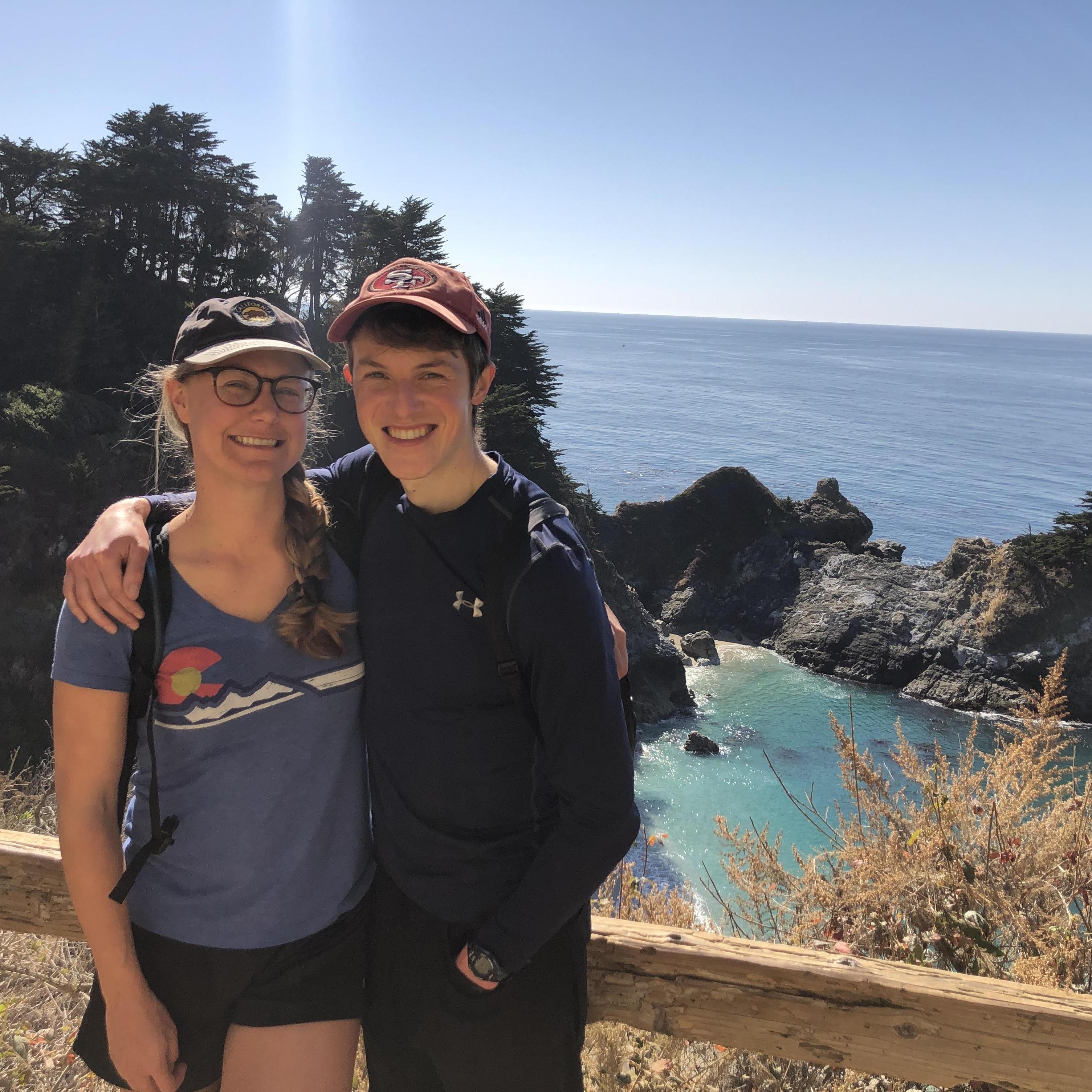 Camping trip in Big Sur with the Jatts and friend