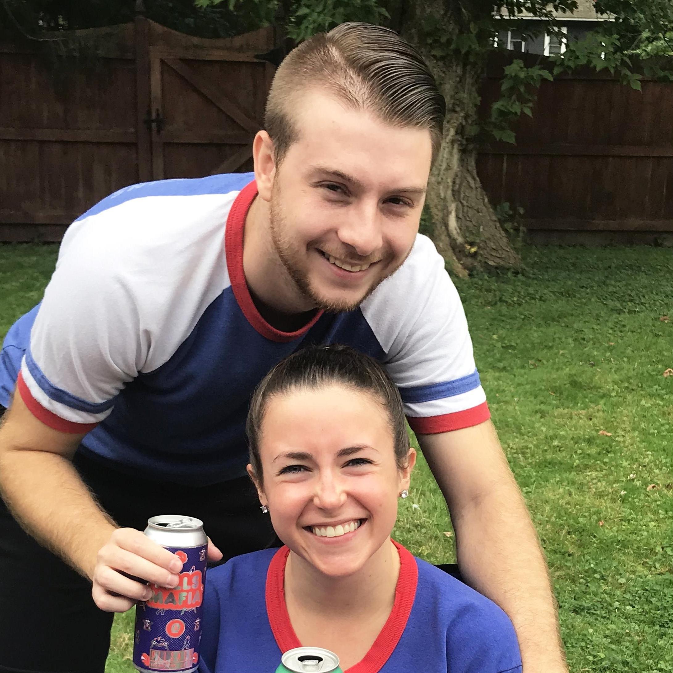 Watching a Bills Game at Jake's Dad's, 2019