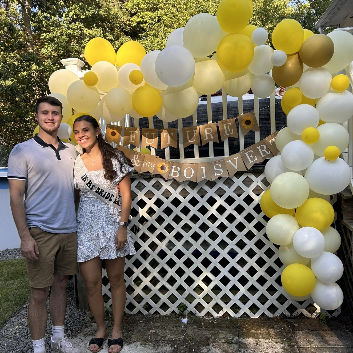Engagement party with our families💐💛