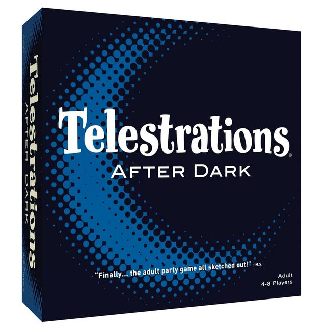 Telestrations After Dark Adult Party Game | Adult Board Game | An Adult Twist on The #1 Party Game Telestrations | The Telephone Game Sketched Out | Ages 17+