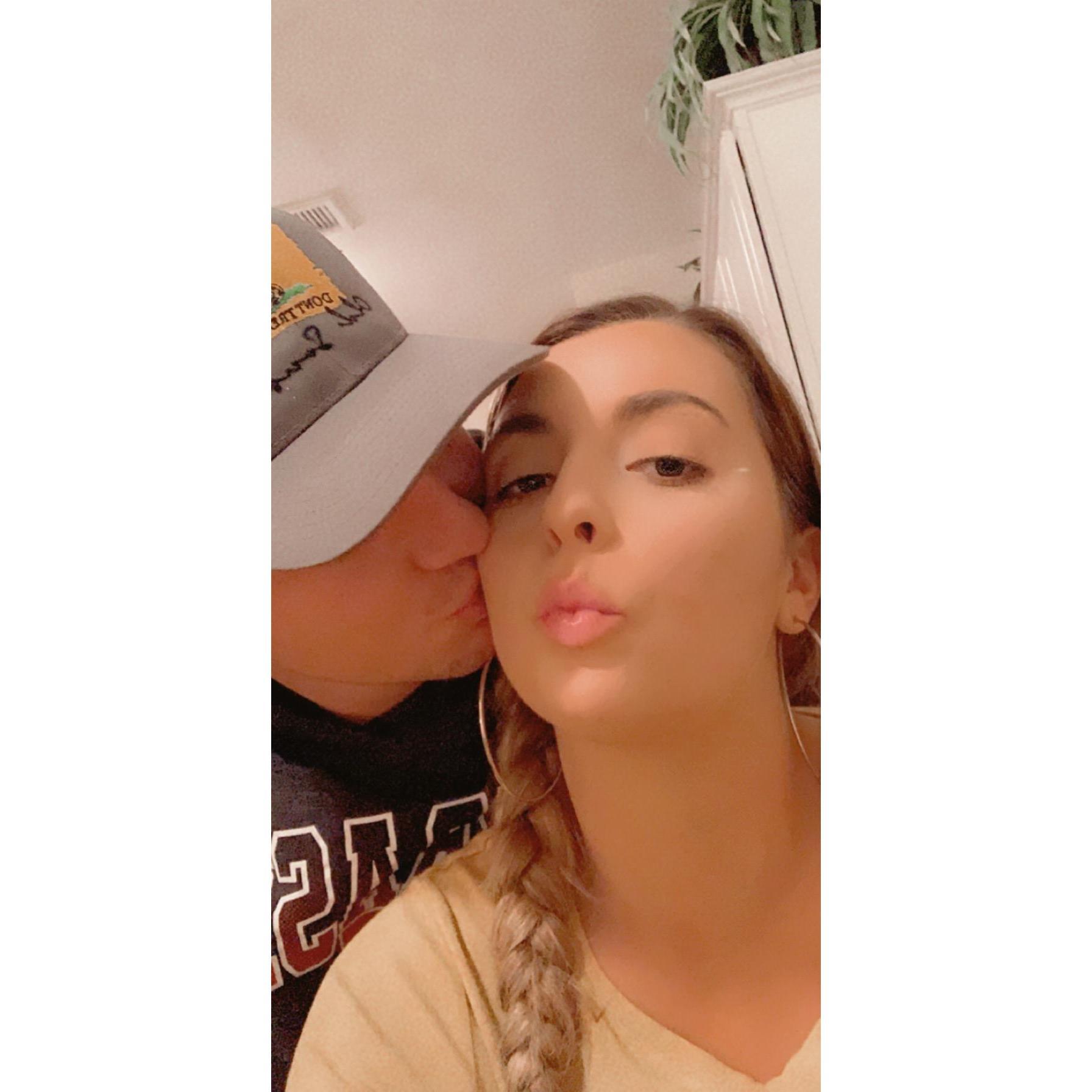 Loves giving me kisses