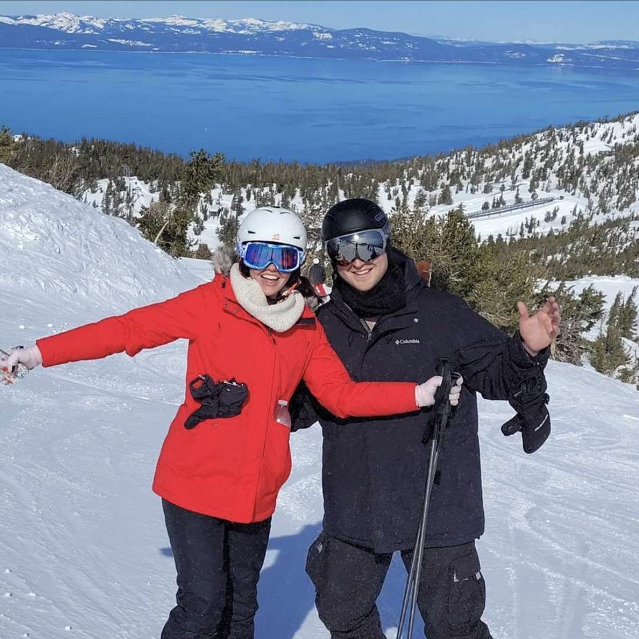 Heavenly Skiing at Lake Tahoe
