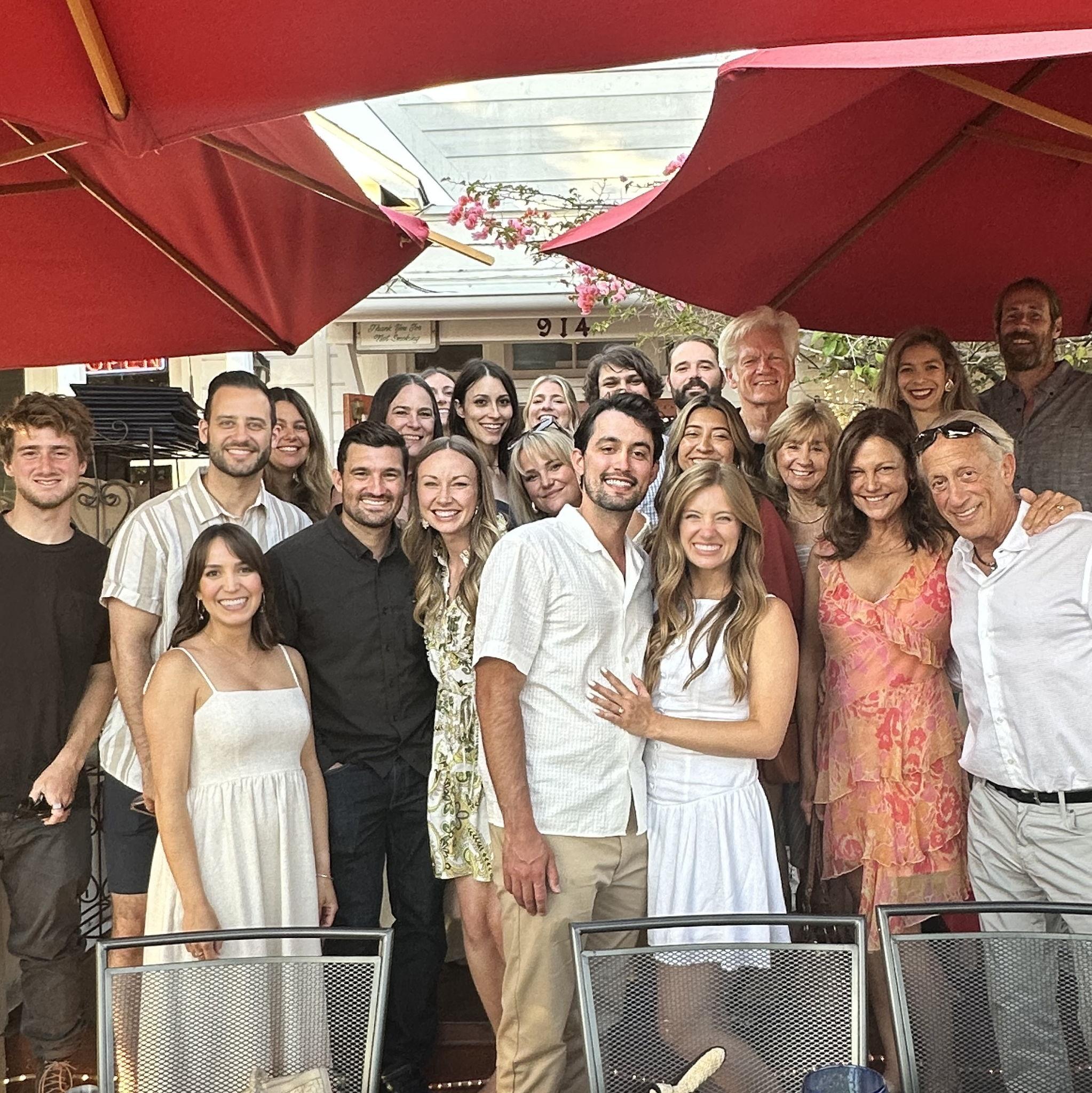 celebrated our engagement with some of our dearest family and friends!