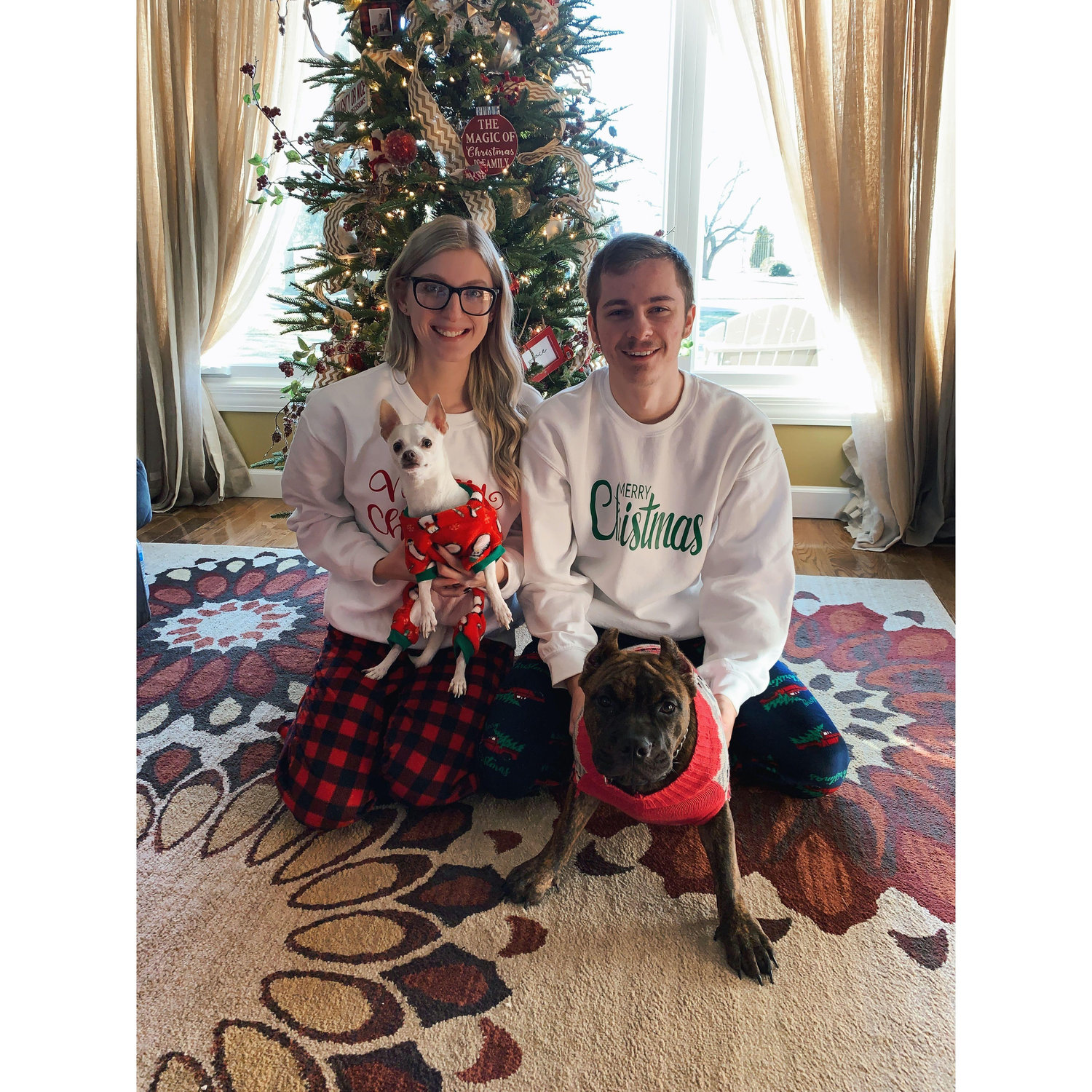 Christmas of 2019! The first one as a family of 4!