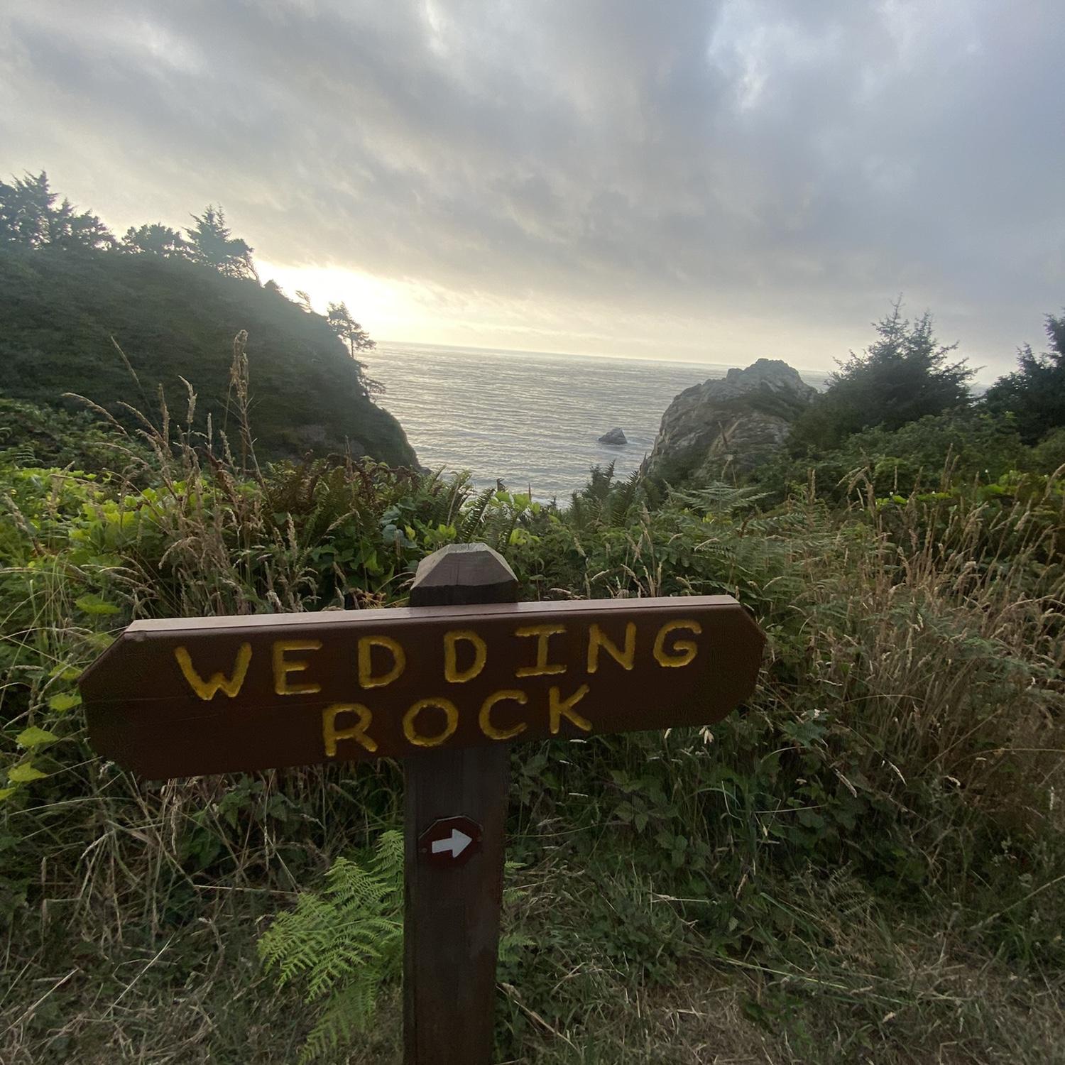 Ironically visited Wedding Rock in Trinidad, CA our first month dating!!