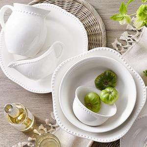 Emma Serve Bowl - True White
