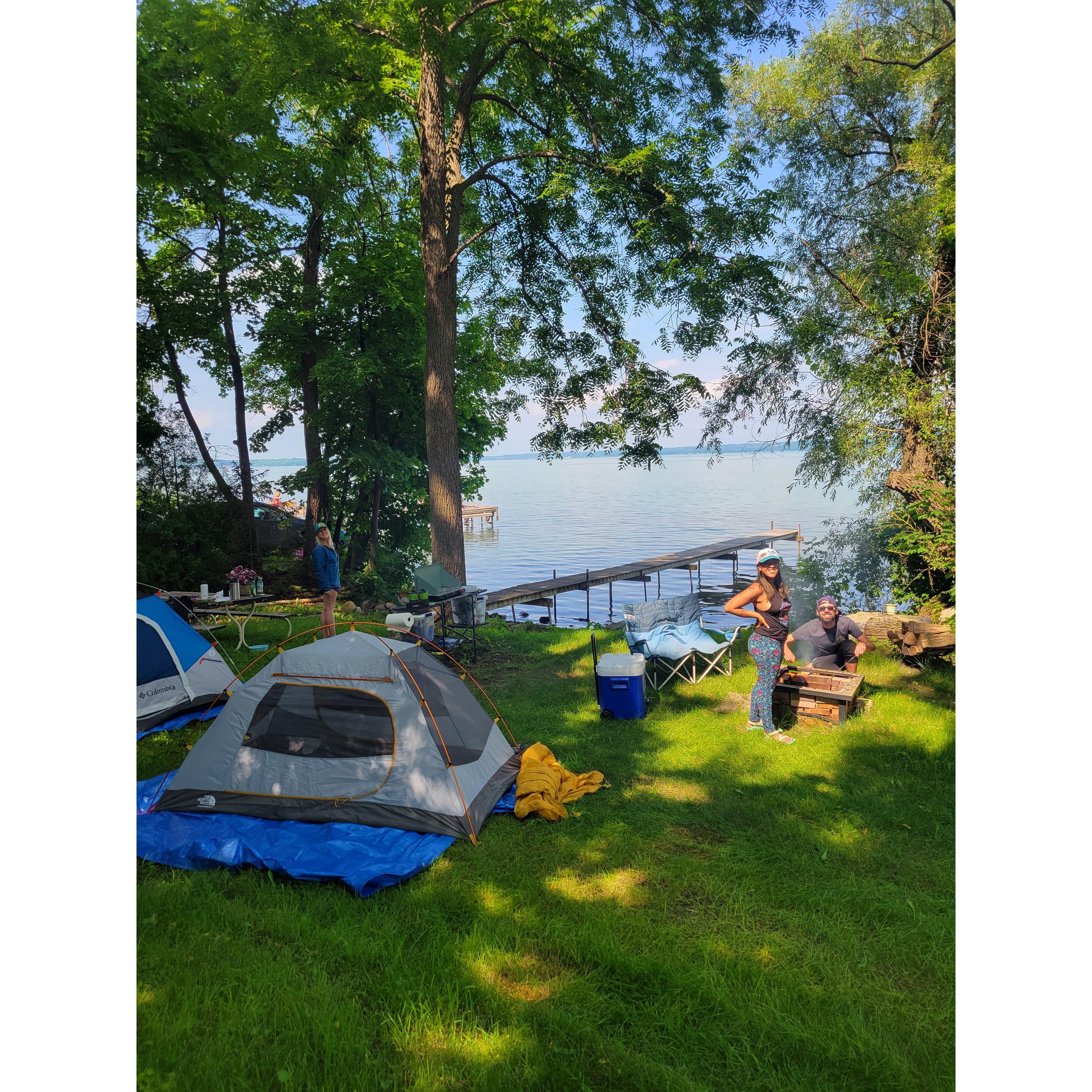 Day one of our very first road trip together! Finger Lakes with Zach & Sabrina.