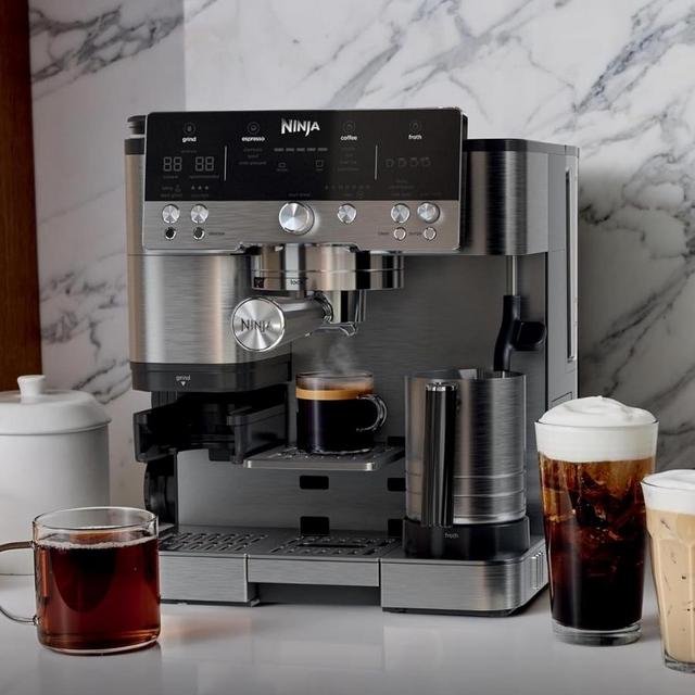 Ninja Luxe Café Premier Series 3-in-1 Espresso, Coffee and Cold Brew Machine