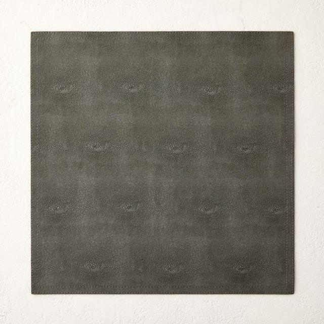 Shagreen Charcoal Placemat