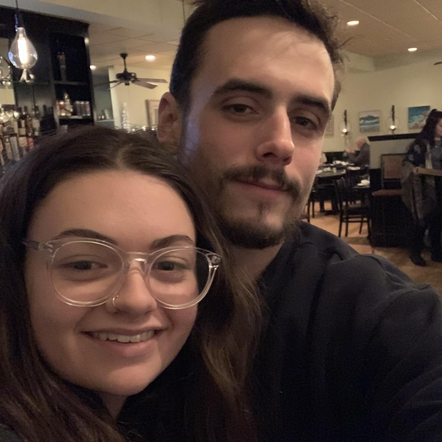 First photo of us ever! Portland, ME 2019