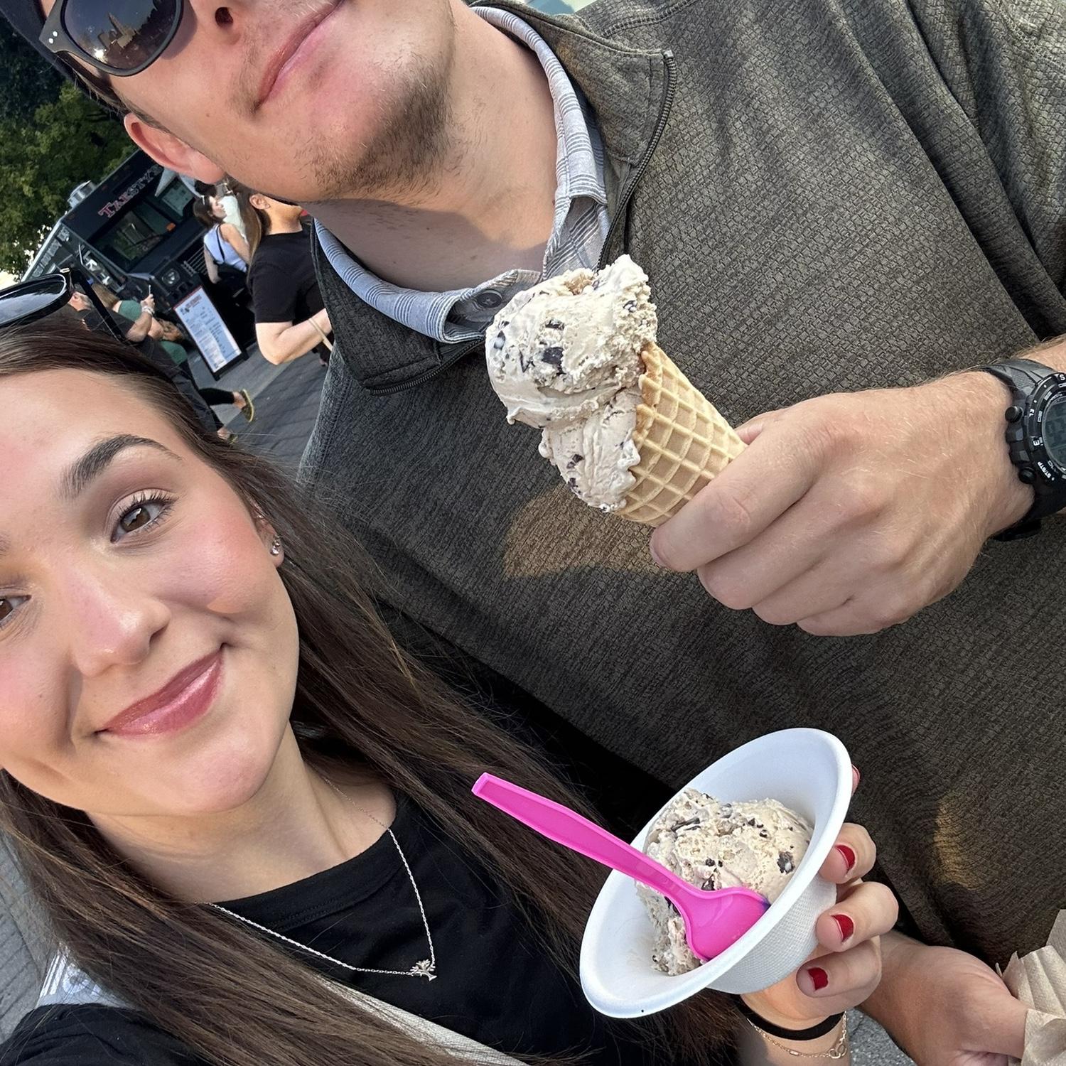 Our five year anniversary and Graters to celebrate as always.