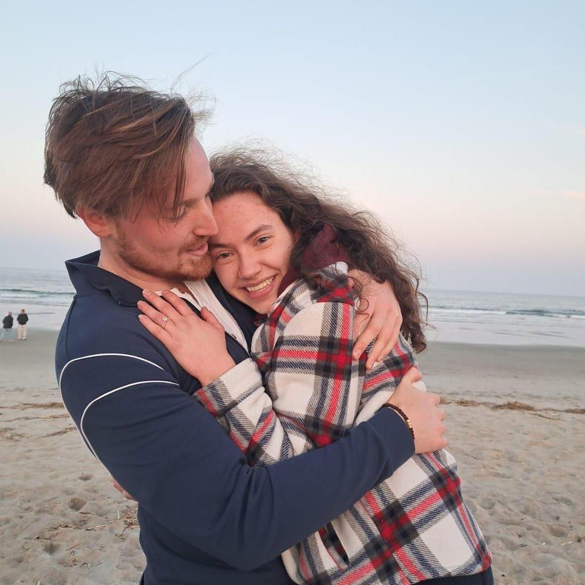 Right after getting engaged :)
