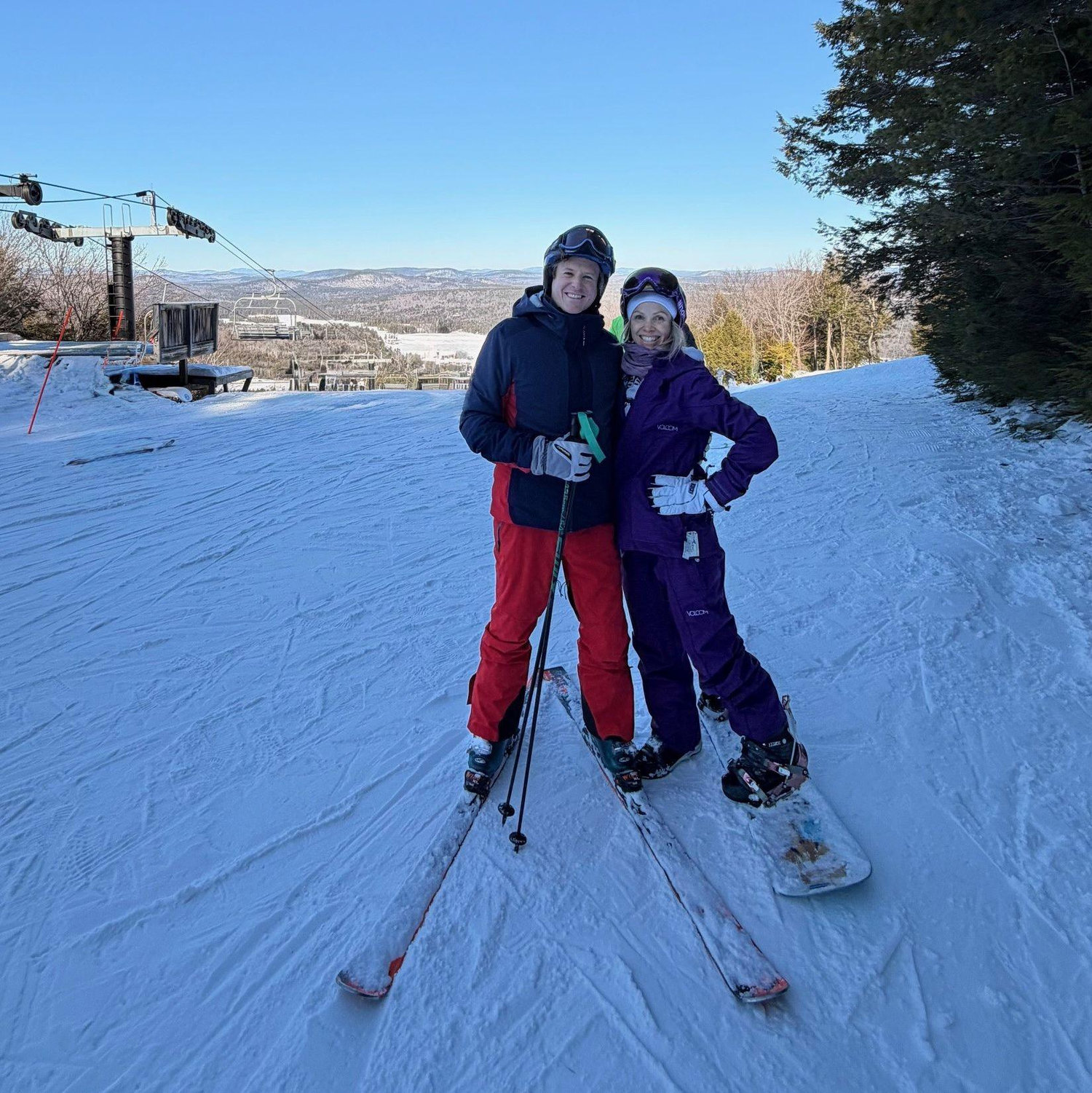 Hitting the slopes
