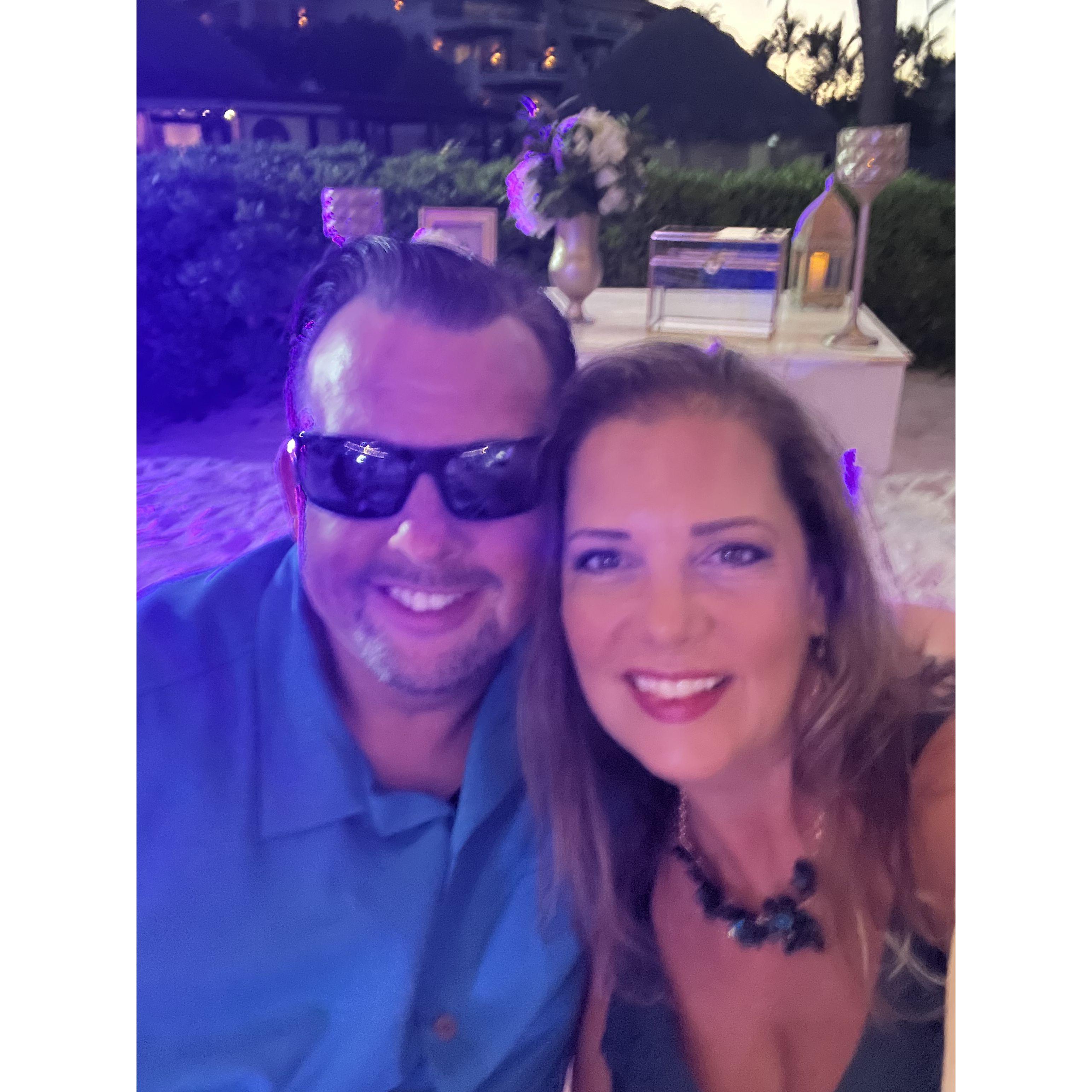 Steph and Chris's wedding at Secrets Royal Beach Punta Cana, 2022