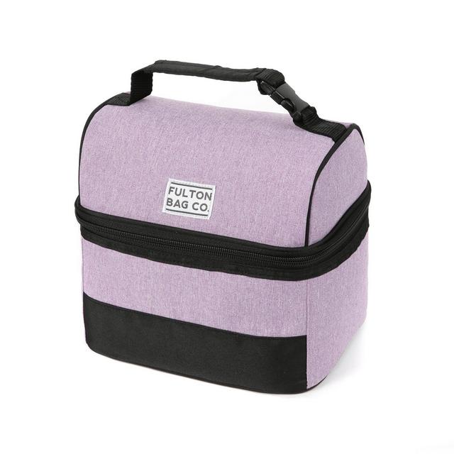 Fulton Bag Co. Dual Compartment Lunch Bag - Lavender