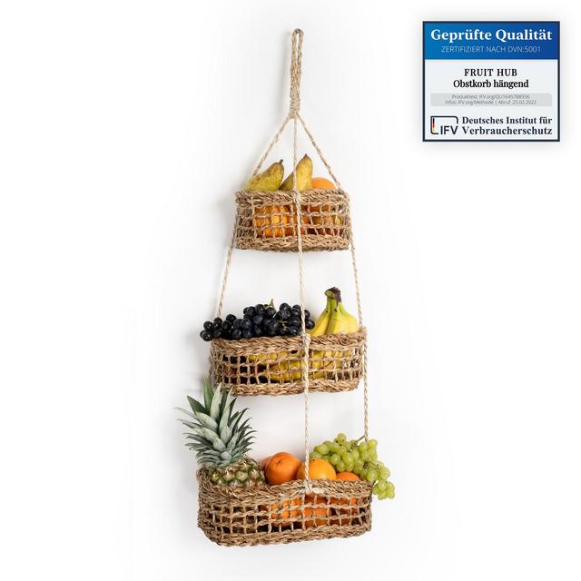 Fruit Hub -Hanging fruit basket - Floor...
