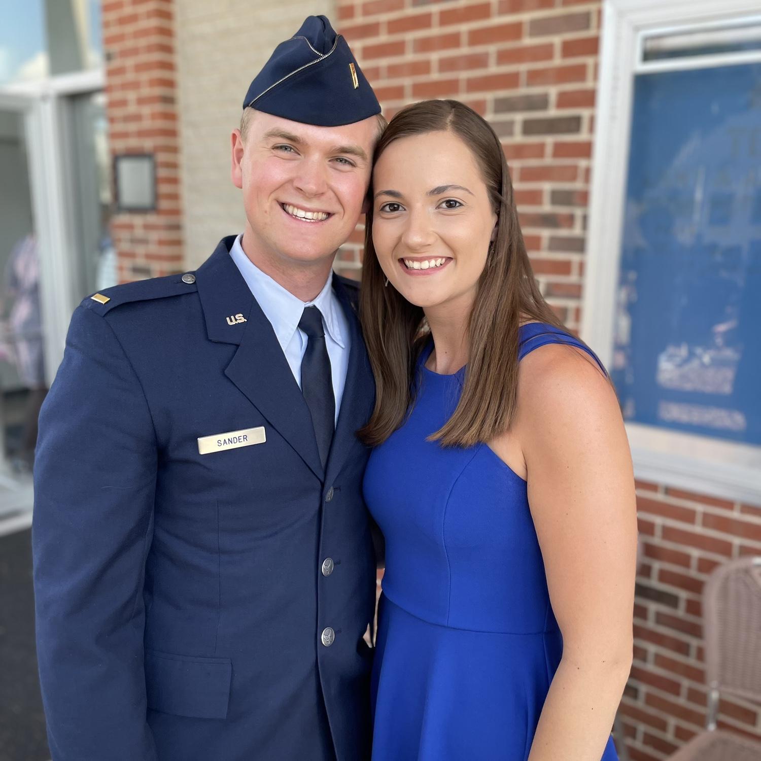 Luke’s commissioning as a Second Lieutenant!