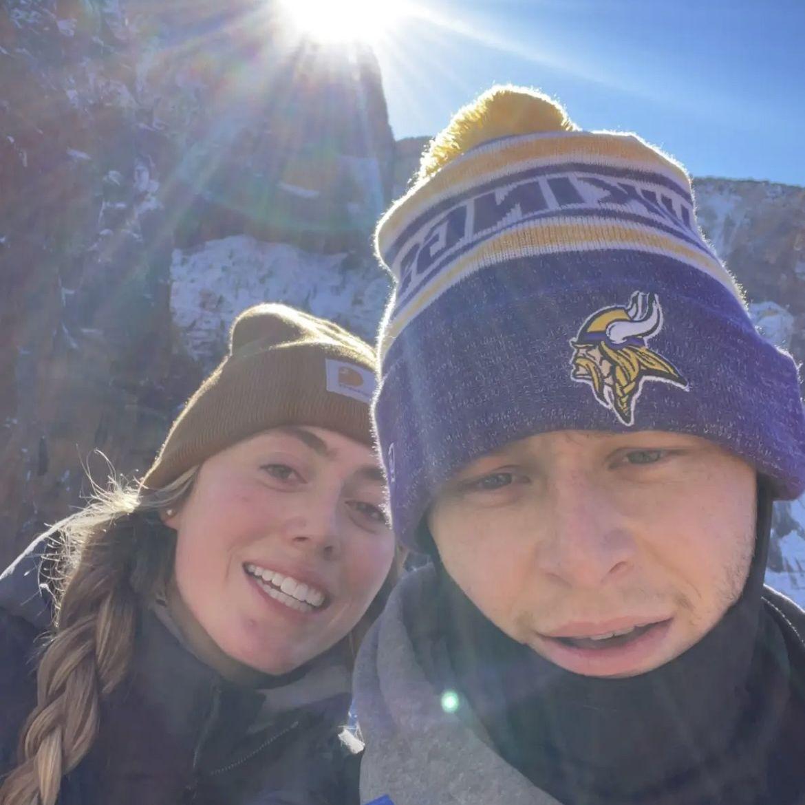 Mid-hike selfie
