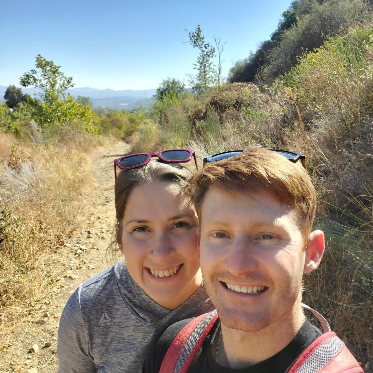 More hiking in Ojia, CA.