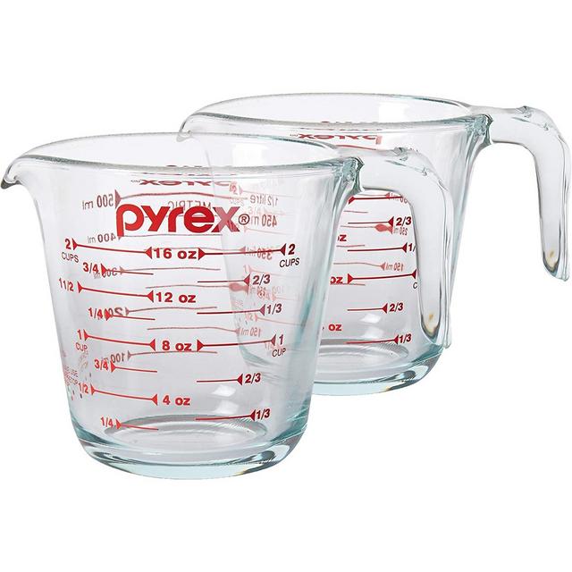 Pyrex -2 Cup Glass Measuring Cup, Clear