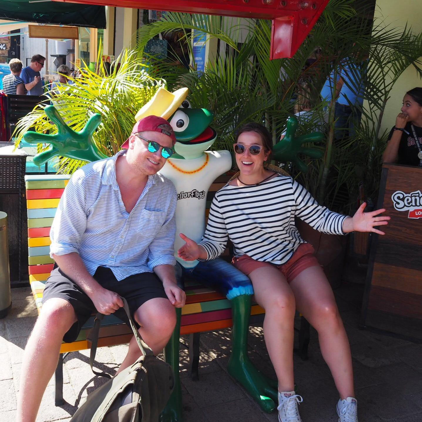 When Rick unintentionally dressed like Andrew Cunanan in Cabo, February 2018