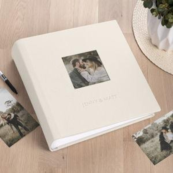 Bonded Leather Wedding Album