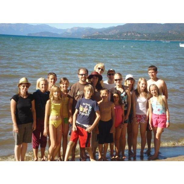 The oldest picture I have found of the two of us so far. Apparently Christian was afraid of my cooties.