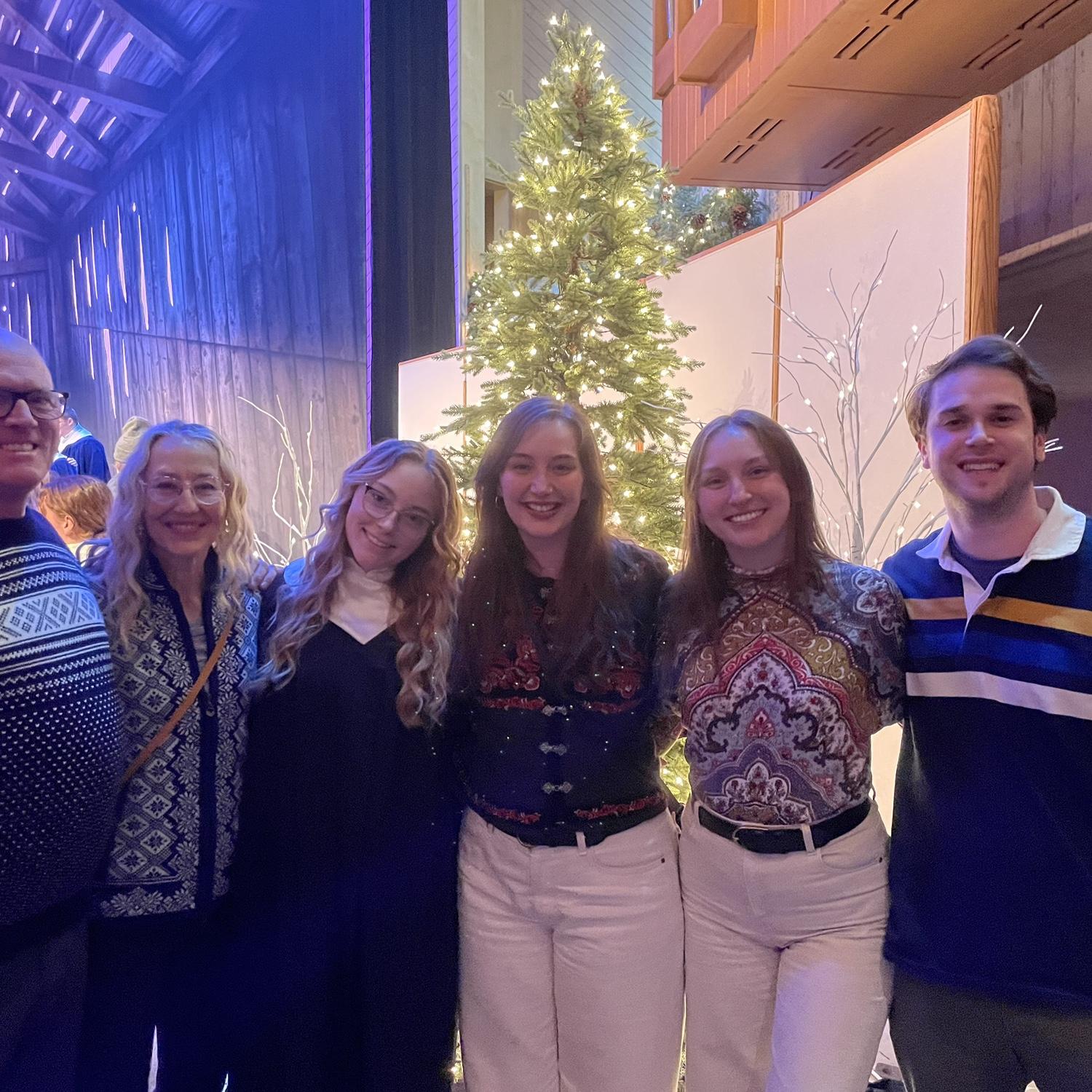 Ella’s family at Grace’s first Christmas at Luther! (Sneak peek of the Wolles’ Christmas card)
December, 2024