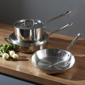 All Clad - All-Clad ® d3 Stainless Steel 5-Piece Cookware Set