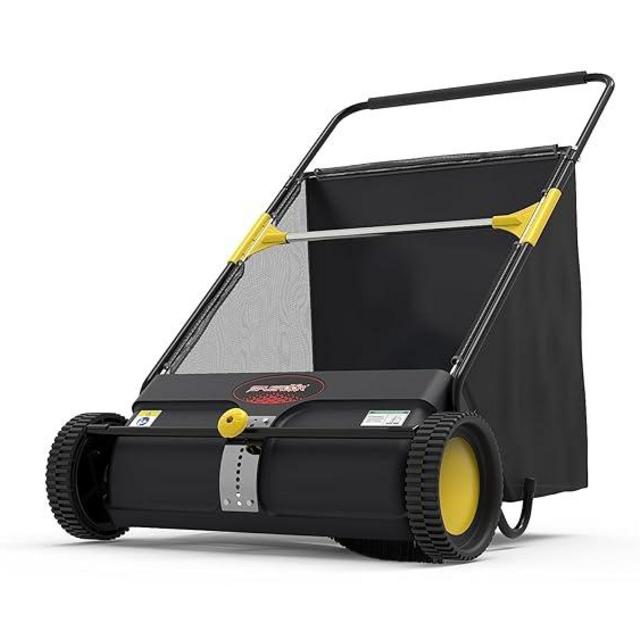 SPLENDOR LS-650A2 26-Inch Walk-behaind Push Lawn Sweeper Yard Sweeper