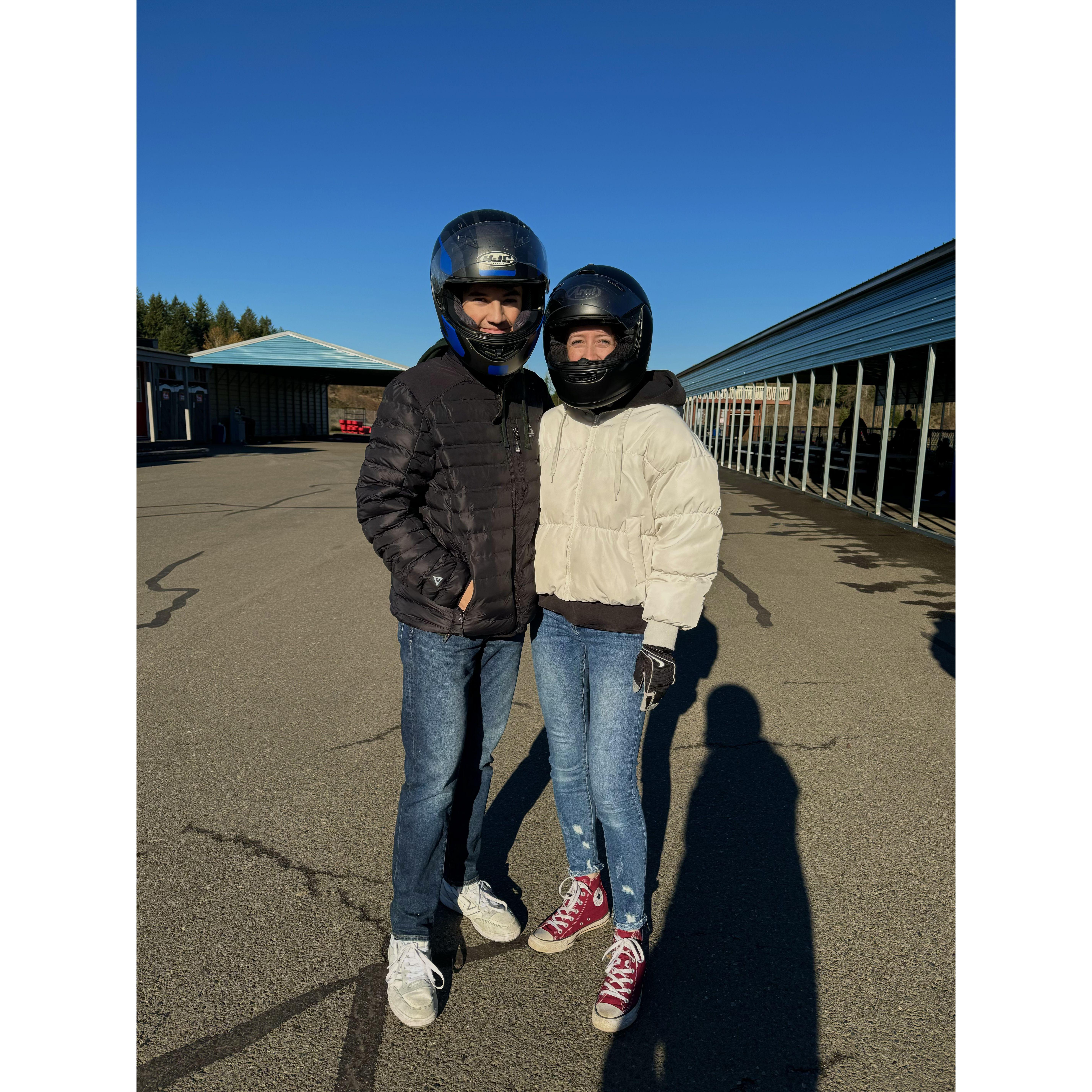 Go-Kart Racing with the fam!