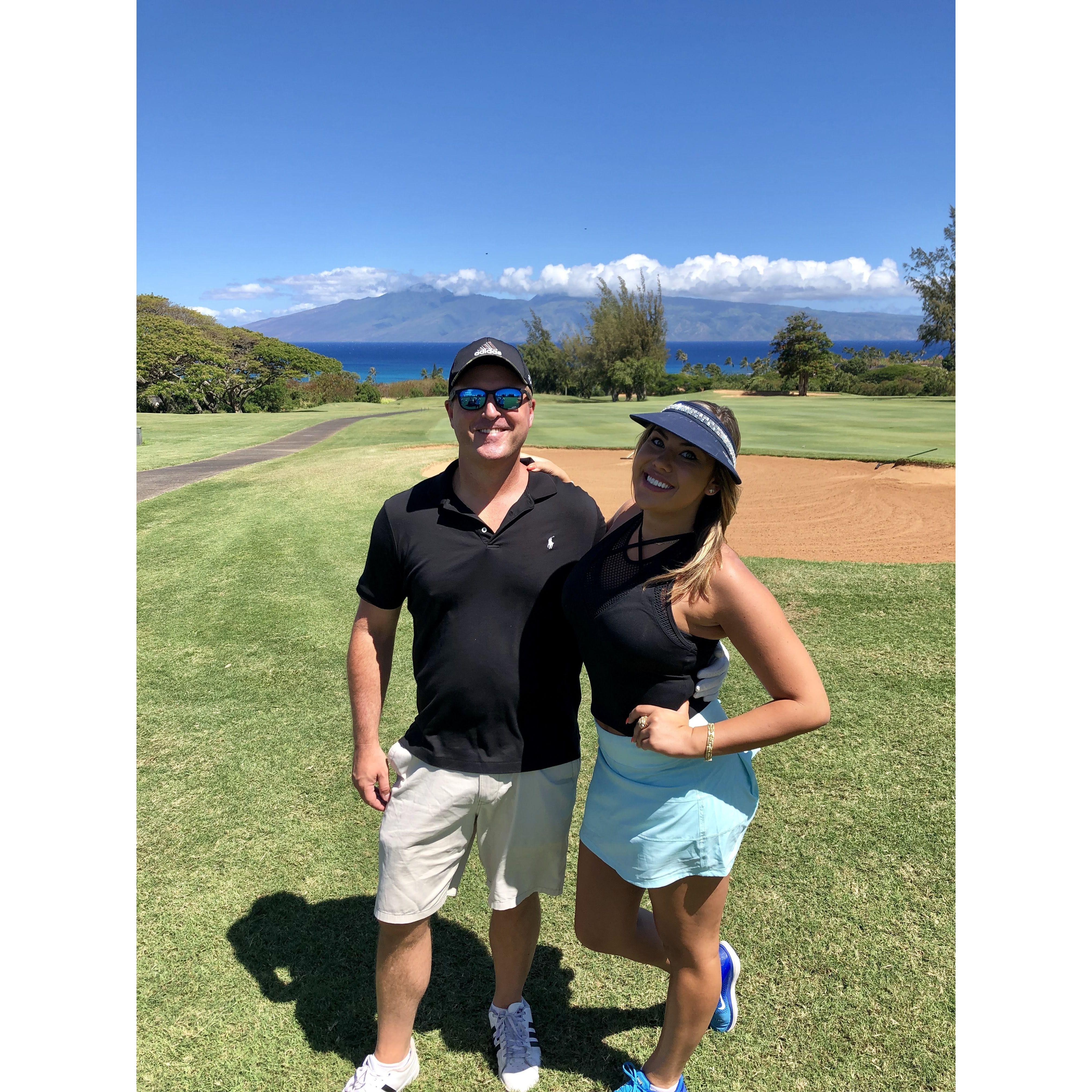 Rick found his very own forever Cart Girl