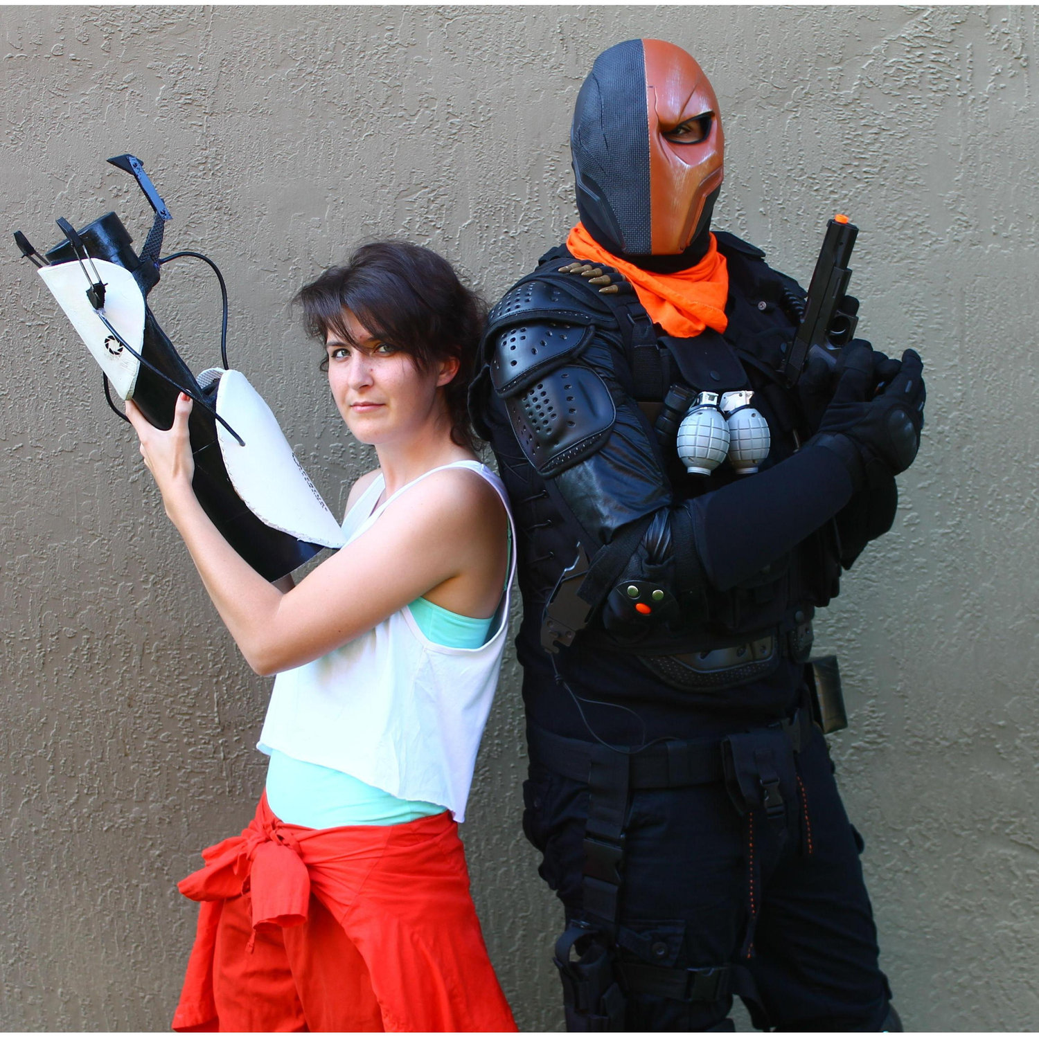 We love cosplaying on occasion