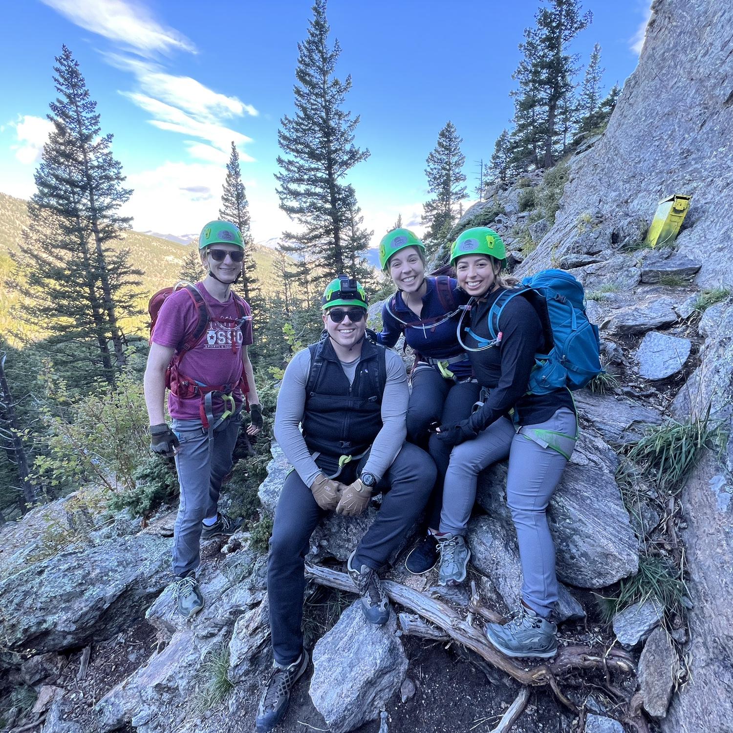 Via ferrata with Laura & Keith