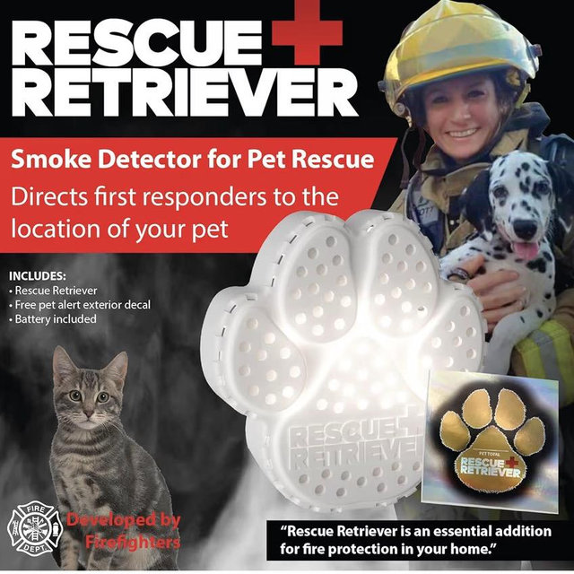 Rescue Retriever Triple-Pack pet Smoke Detector