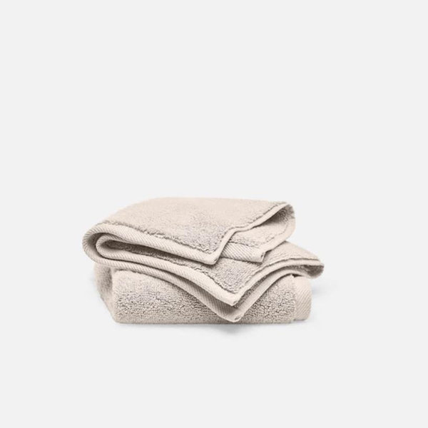 Brooklinen Super-Plush Turkish Cotton Washcloths, Stone
