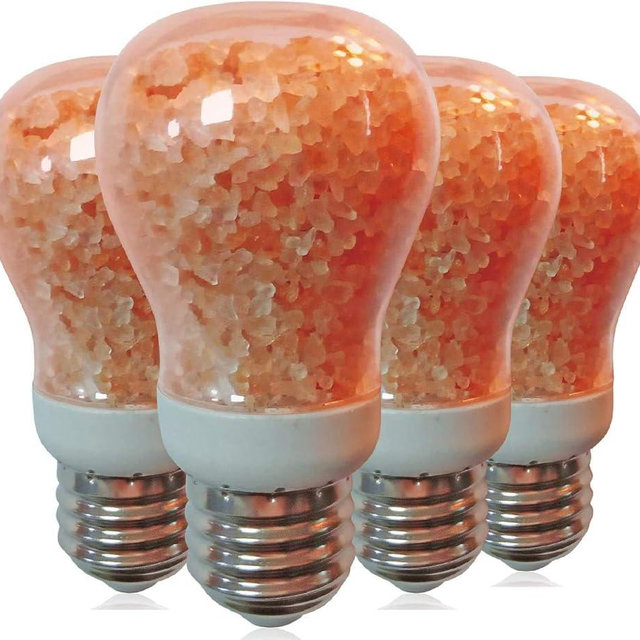 WBM Smart E26 Smart Led Light Bulb ,Dimmable Led Salt Light Bulb 7 Watt Indoor Himalayan Pink Salt Bulb 4 Count(Pack of 1)