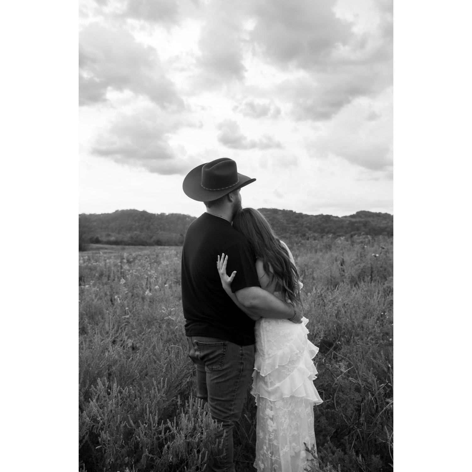 He put a ring on it. I put us on the wedding website.