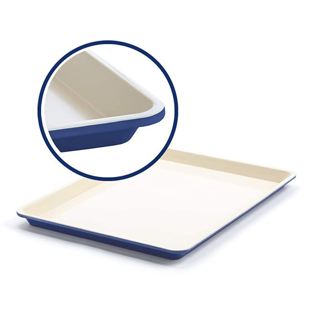"GreenLife Healthy Ceramic Nonstick Navy Cookie Sheet, 13"" x 18""" (CC003903-001)