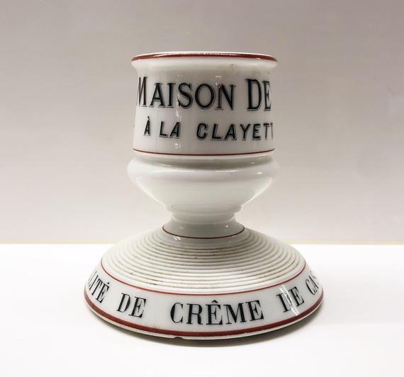 Vintage French Match Holder Striker, Parisian Café Advertising