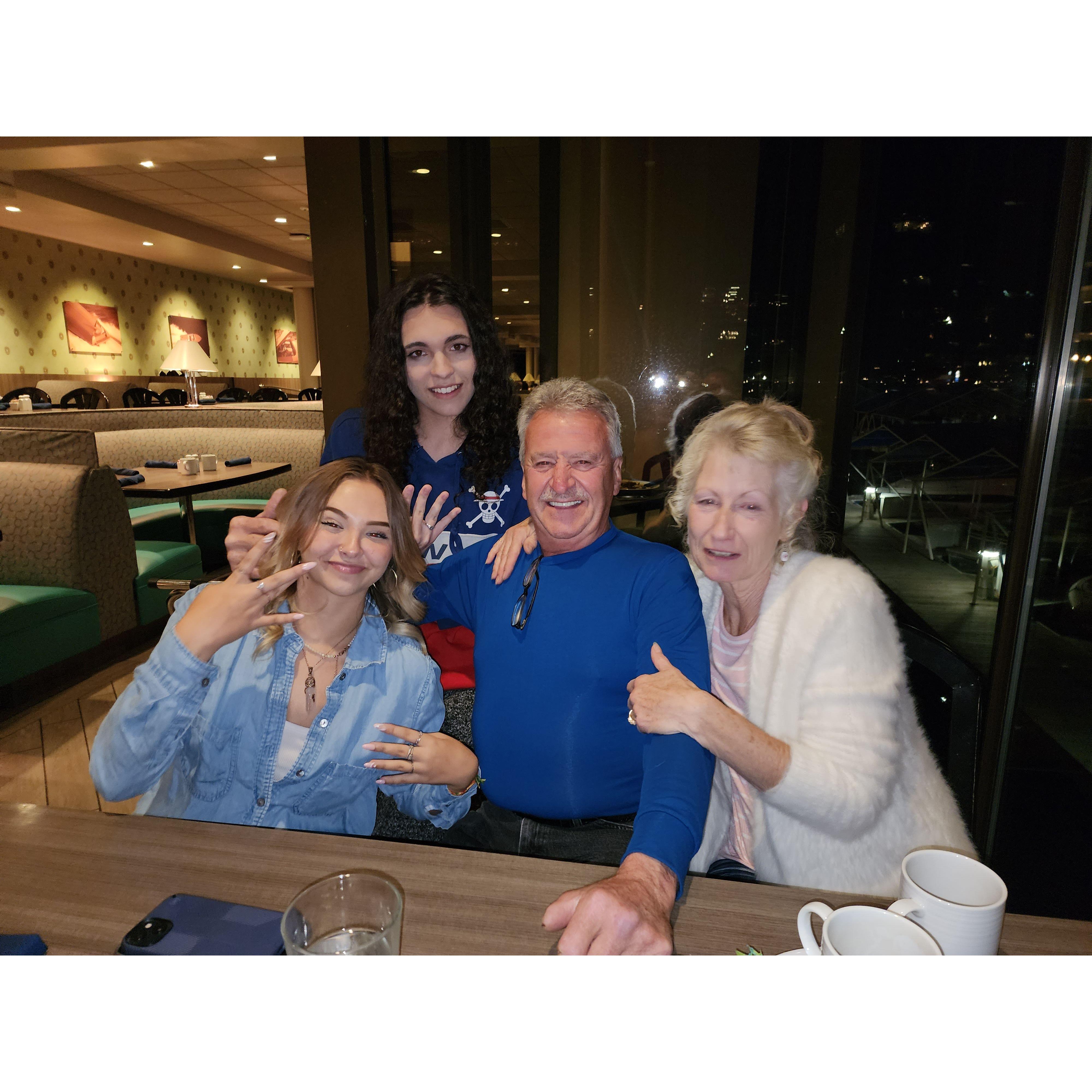 I didn't know at the time that these great but goofy people would become my people.  First time Nathan met Jennifers parents.