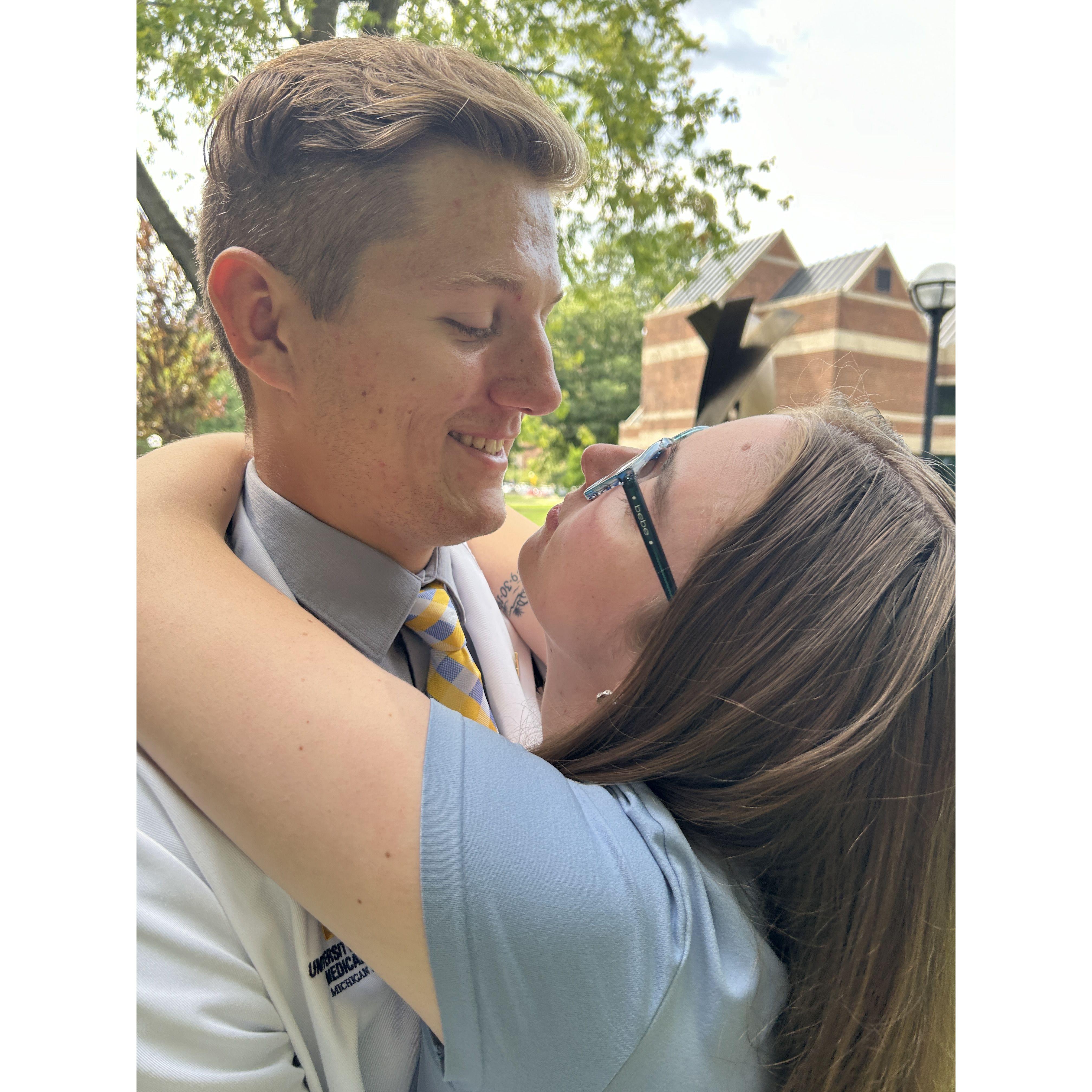 July 24, 2024: He is in Med School!