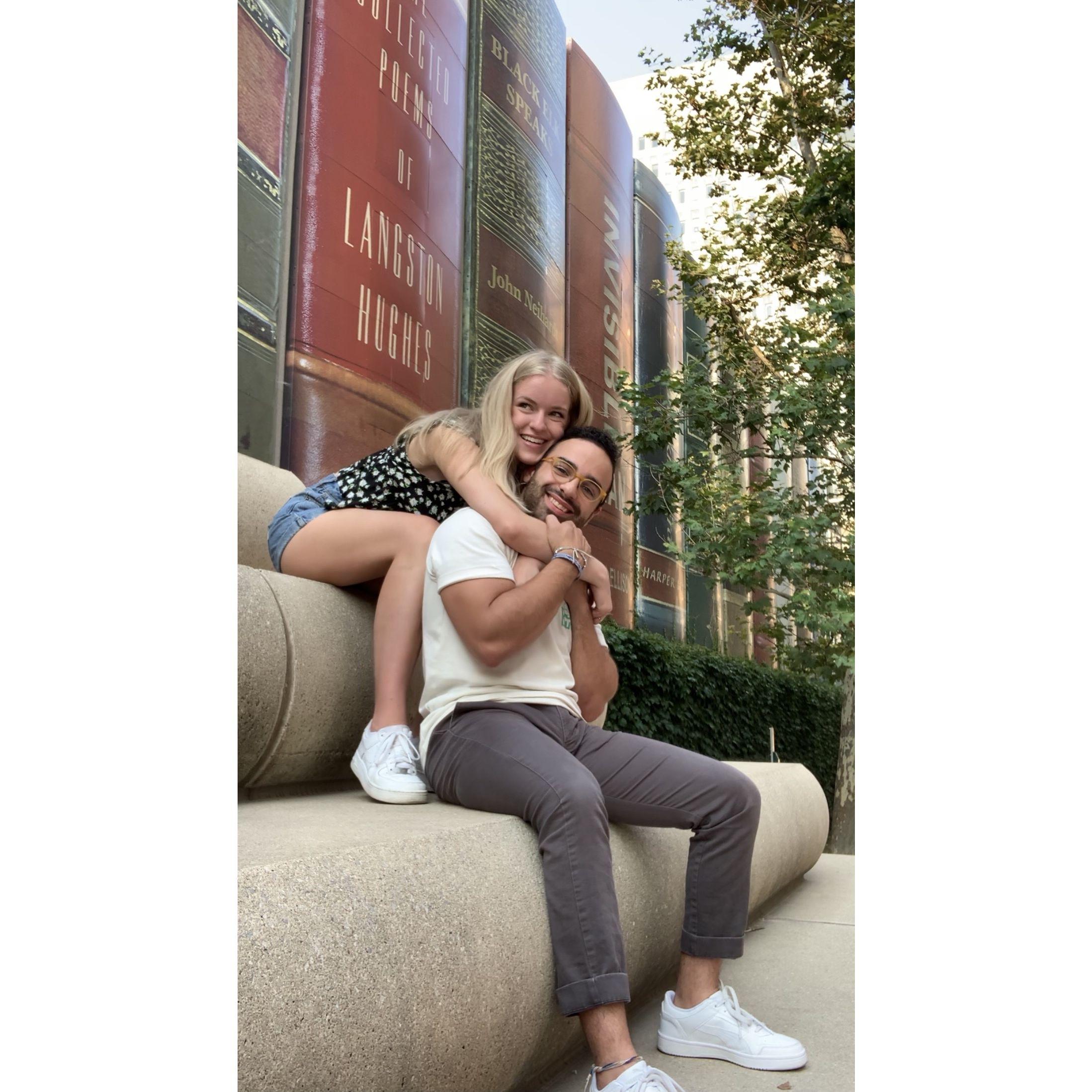 Gabe's first trip to Kansas City (Aug. 2021)